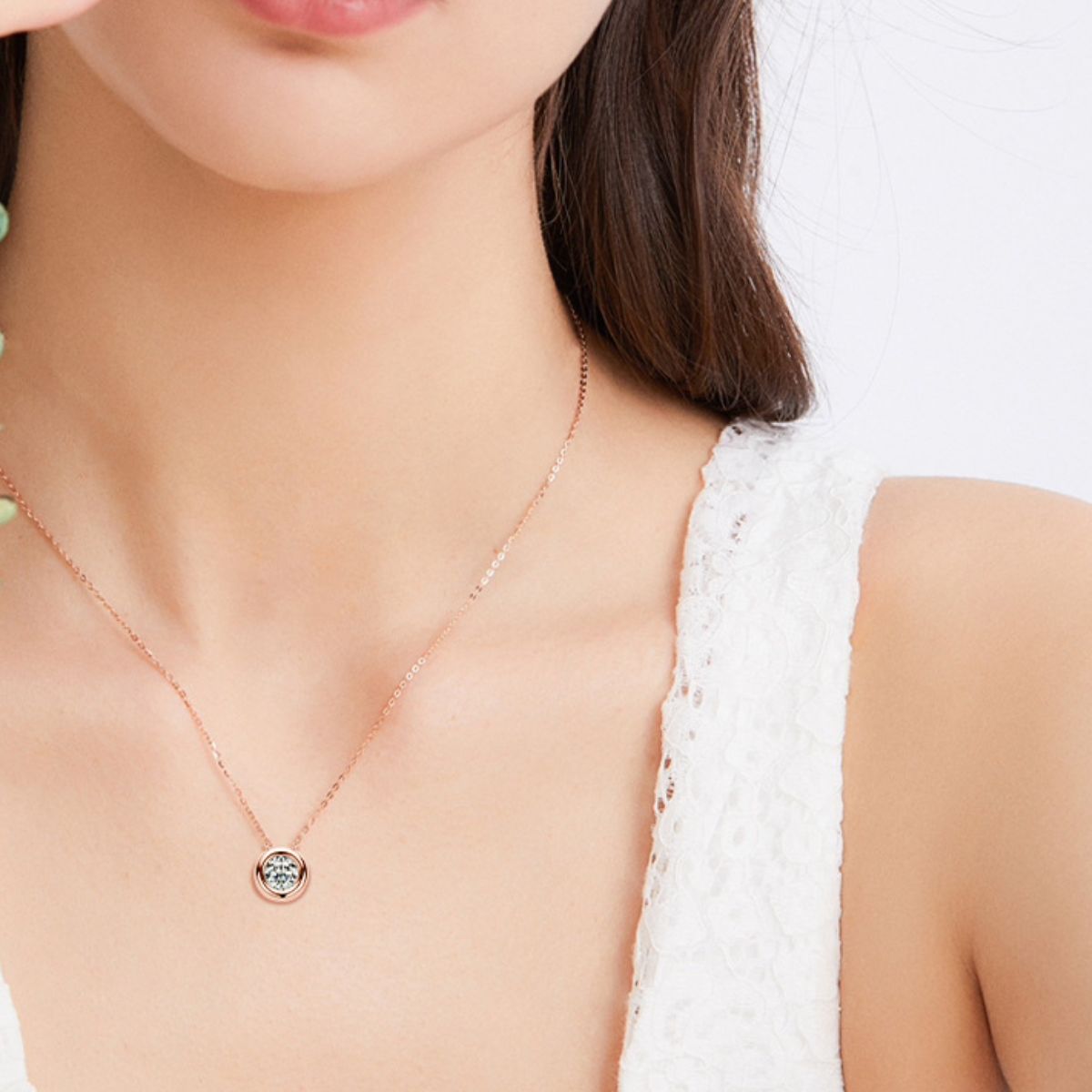 Halo of Light Pendant Necklace